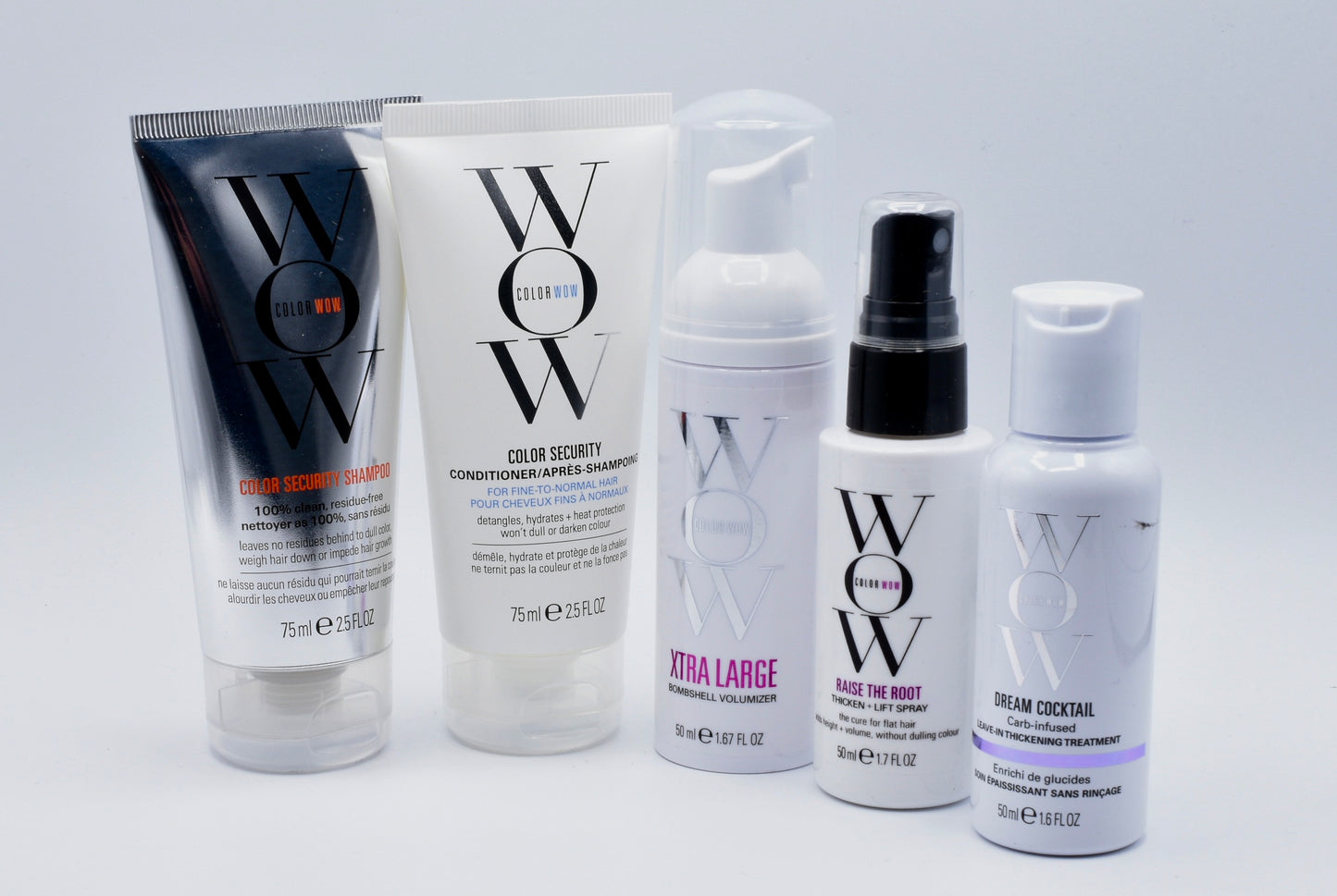 Miniature Extra Volume Travel Set with Shampoo and Conditioner