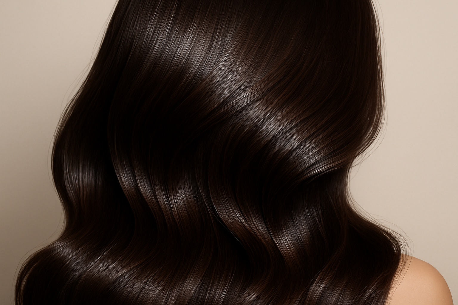 Beautiful shiny hair